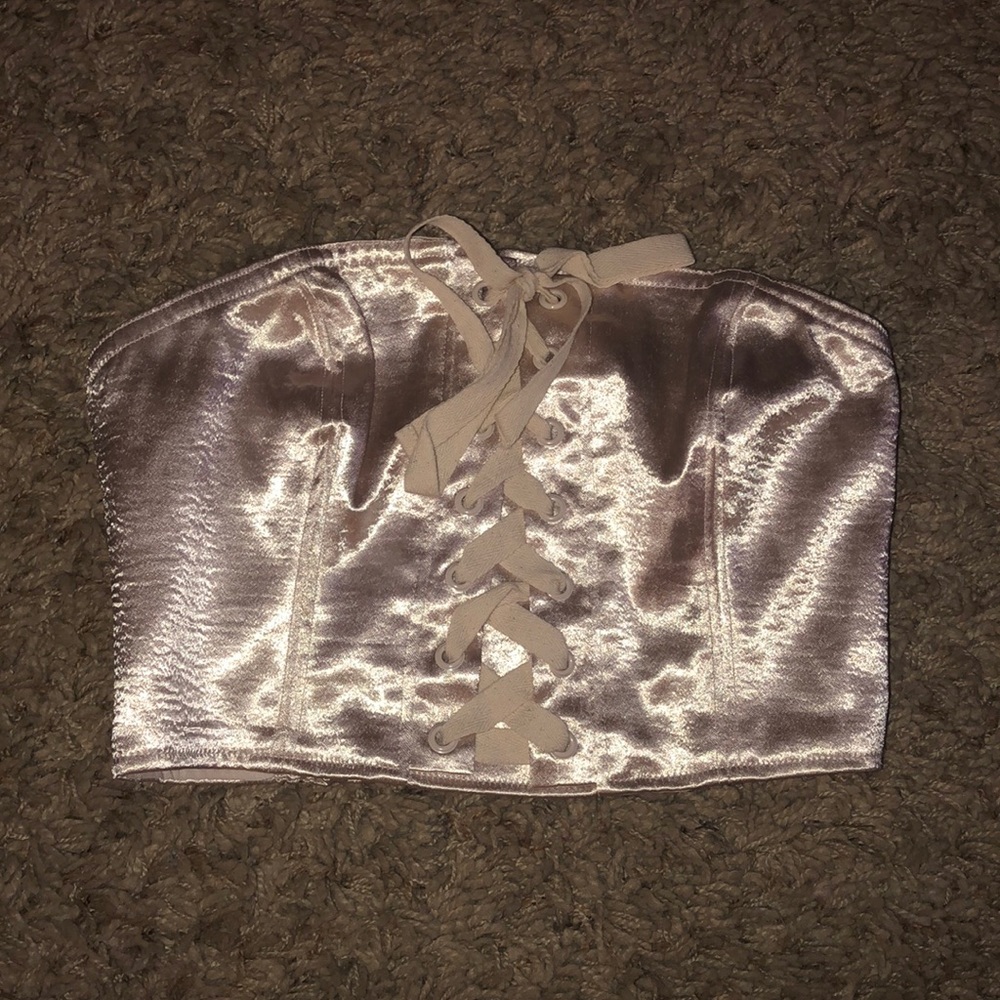 Silence + Noise Tie Tube Top from Urban Outfitters